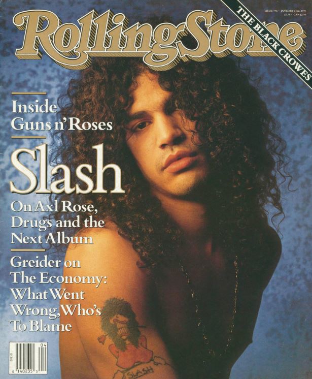 Slash, GNR, ENG magazine, Cover, DIGITAL LISTING, Instant Download