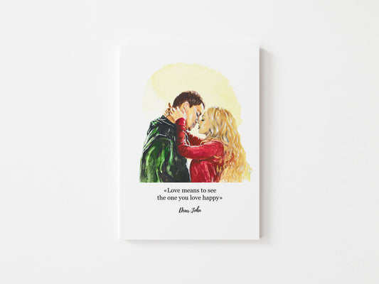 Amanda Seyfried, Channing Tatum, Dear John, Printable Art, INSTANT DOWNLOAD