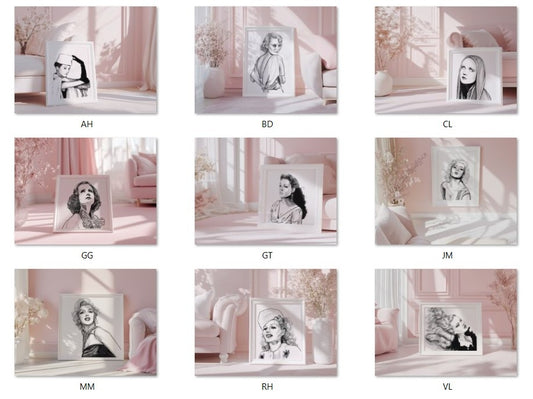 Old Hollywood Icons VOL.1