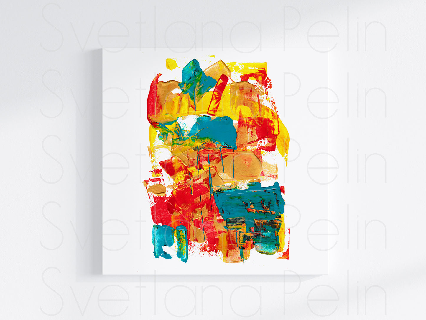 Modern Acrylic Painting, Abstract Art, Wall Home Decor, INSTANT DOWNLOAD