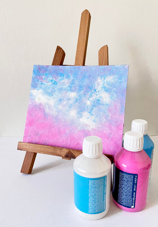 Modern Abstract Art, ORIGINAL Acrylic Painting, Artwork by Svetlana Pelin