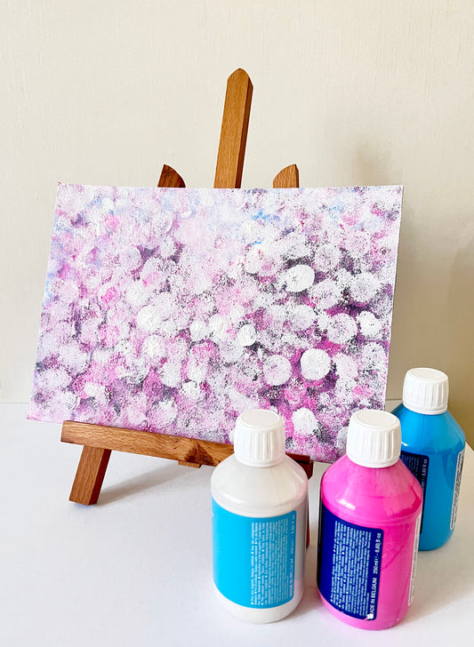 Emotion Series: Feelings, Abstract Art, ORIGINAL Acrylic Painting by Svetlana Pelin