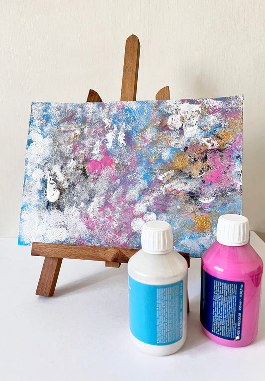 Modern Abstract Art, ORIGINAL Acrylic Painting, Artwork by Svetlana Pelin