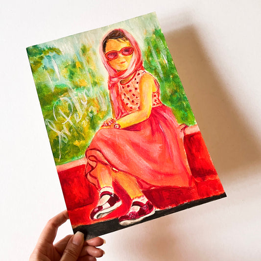 Cleopatra Stratan, ORIGINAL Oil Painting, Artwork by Svetlana Pelin