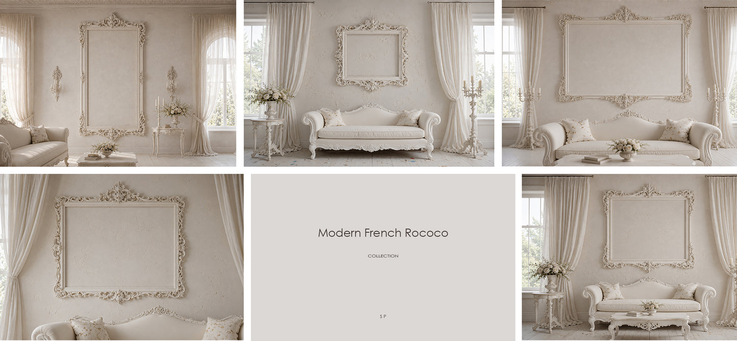 Modern French Rococo Collection · Set of 5
