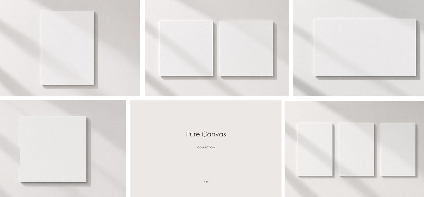 Pure Canvas Collection · Set of 7