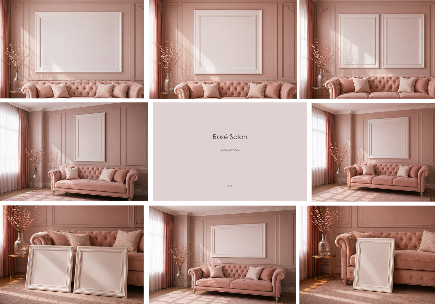 Rosé Salon Collection · Set of 10