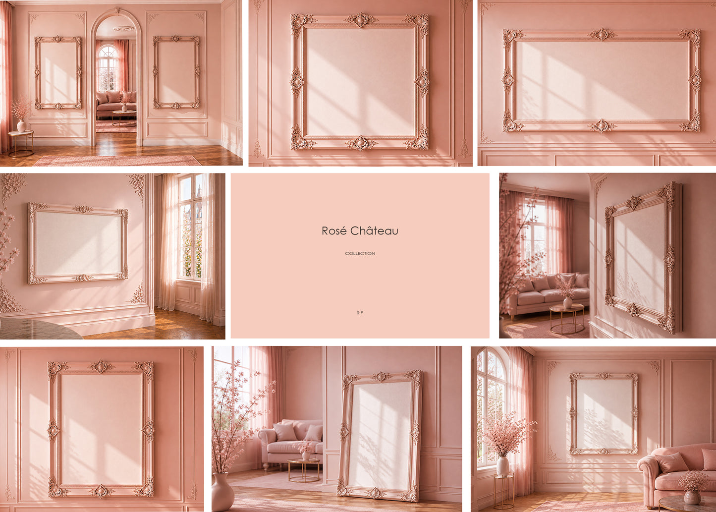 Rosé Château Collection · Set of 14