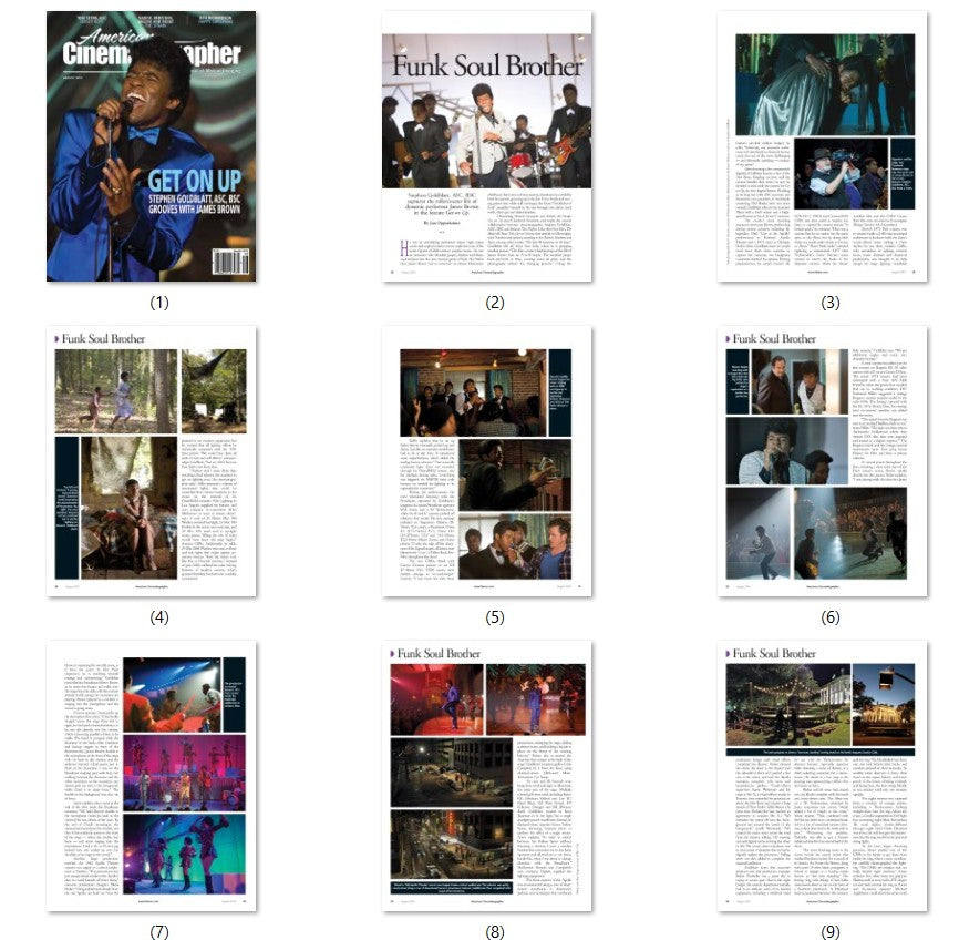 James Brown, English magazine, Cover, DIGITAL Instant Download