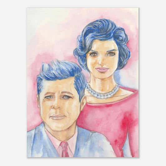 Jacqueline Kennedy and  John F. Kennedy (JFK)