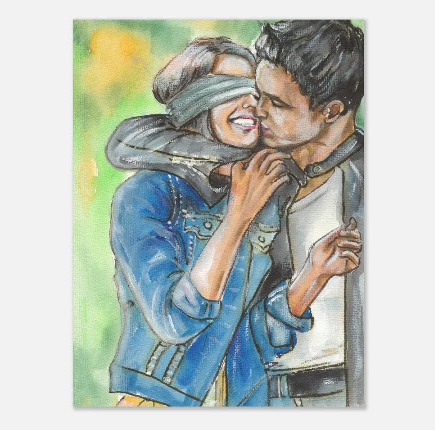 Mario Casas and Maria Valverde in Tres metros sobre el cielo