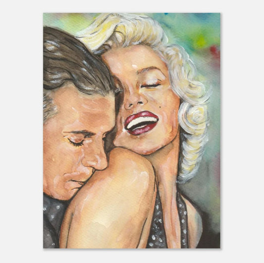 Laurence Olivier and Marilyn Monroe