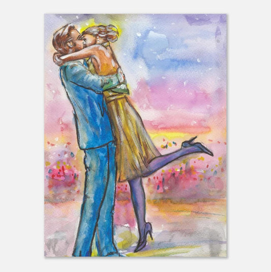 Ryan Gosling and Emma Stone in La La Land