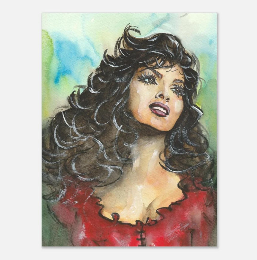 Gina Lollobrigida as Esmeralda in Notre Dame de Paris