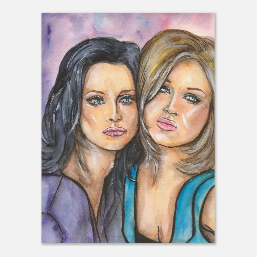 Courteney Cox and Jennifer Aniston