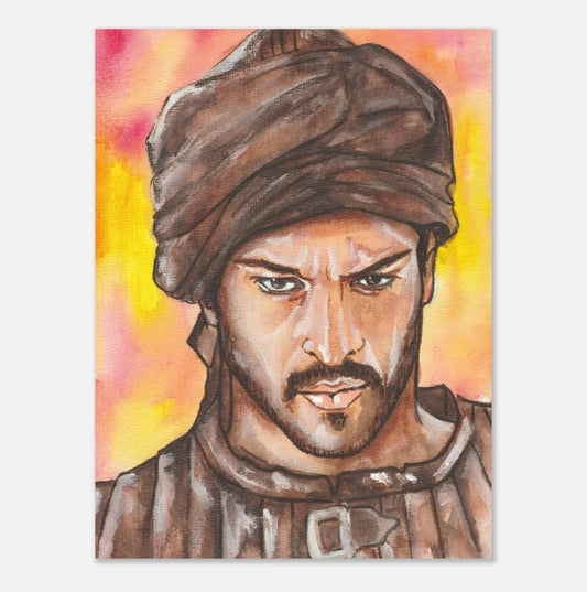 Burak Ozcivit as Malkoçoğlu Balı Bey in Muhteşem Yuzyıl