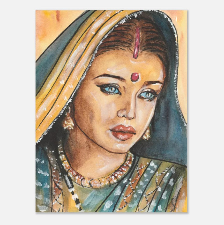 Aishwarya Rai "Devdas". Fine Art Print · Limited Edition