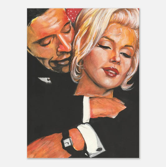 Marilyn Monroe and Yves Montand in Let's Make Love