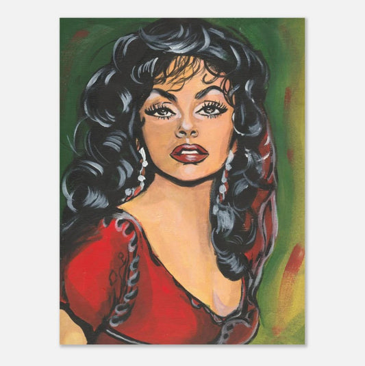 Gina Lollobrigida as Esmeralda in Notre Dame de Paris