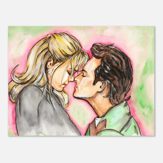 Jennie Garth and Luke Perry in Beverly Hills 90210