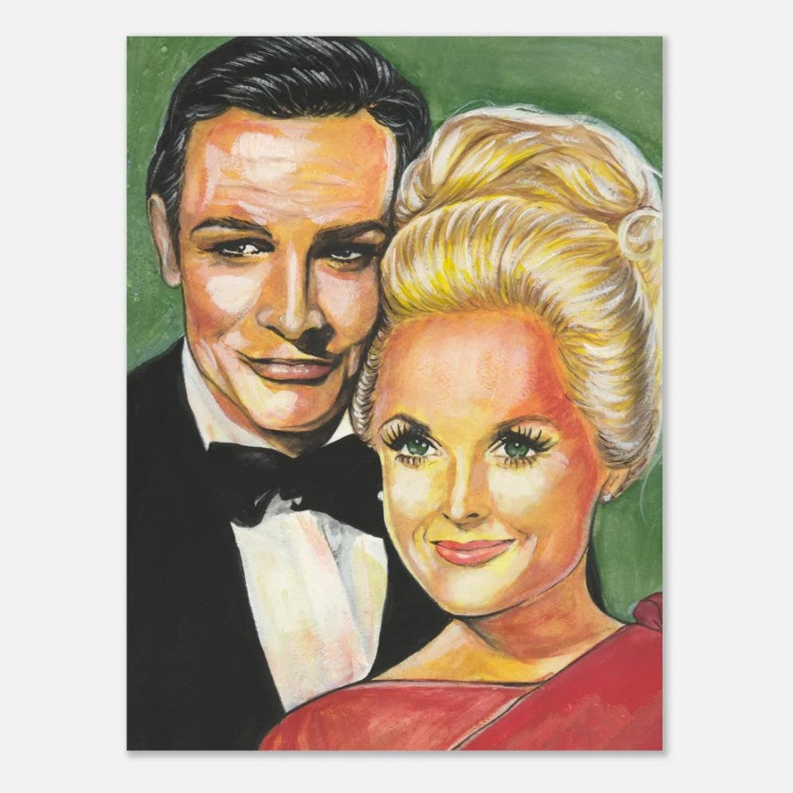 Sean Connery and Tippi Hedren