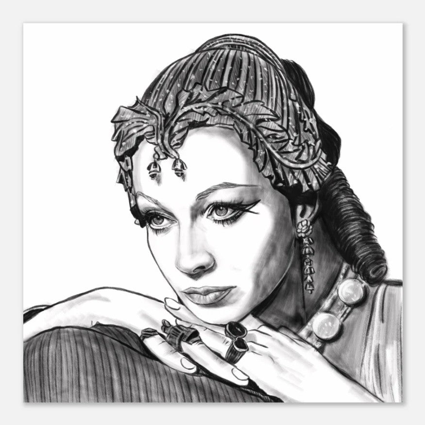 Vivien Leigh as Cleopatra