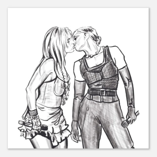 Britney Spears and Madonna