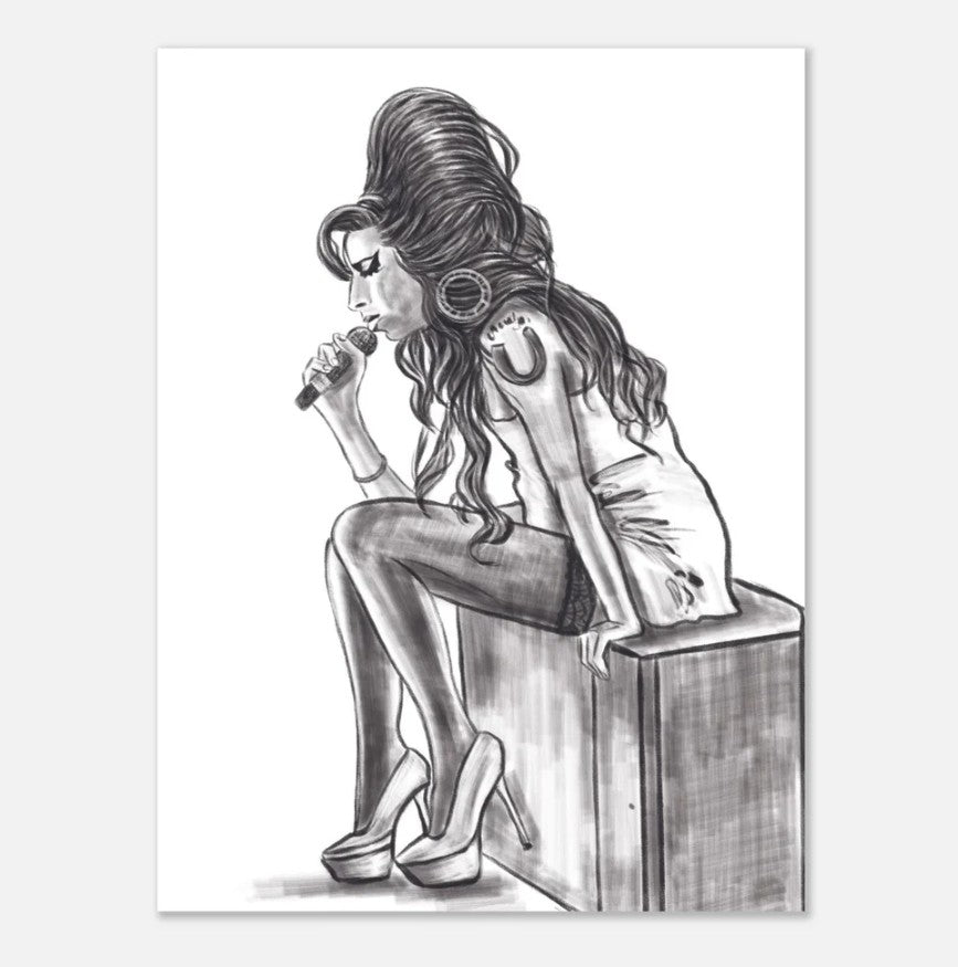 Amy Winehouse. Fine Art Print · Limited Edition