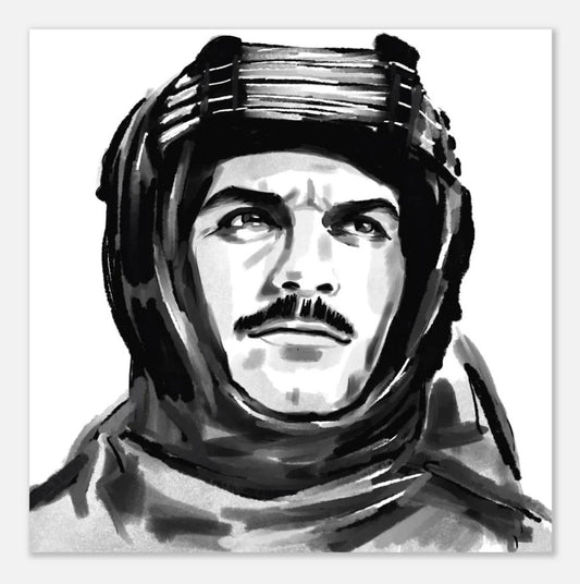 Omar Sharif as  Sherif Ali in Lawrence of Arabia
