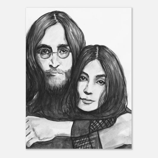 John Lennon and Yoko Ono