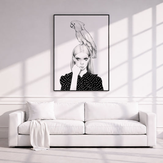 Anya Taylor-Joy | Framed Fine Art Print