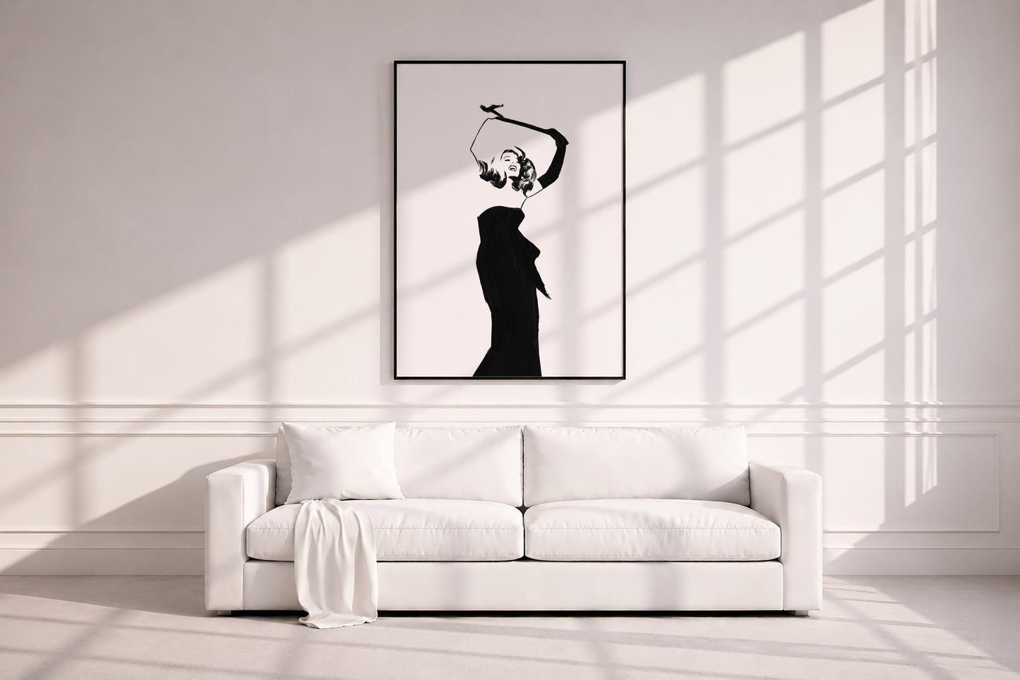 Rita Hayworth as Gilda. Museum Framed Print