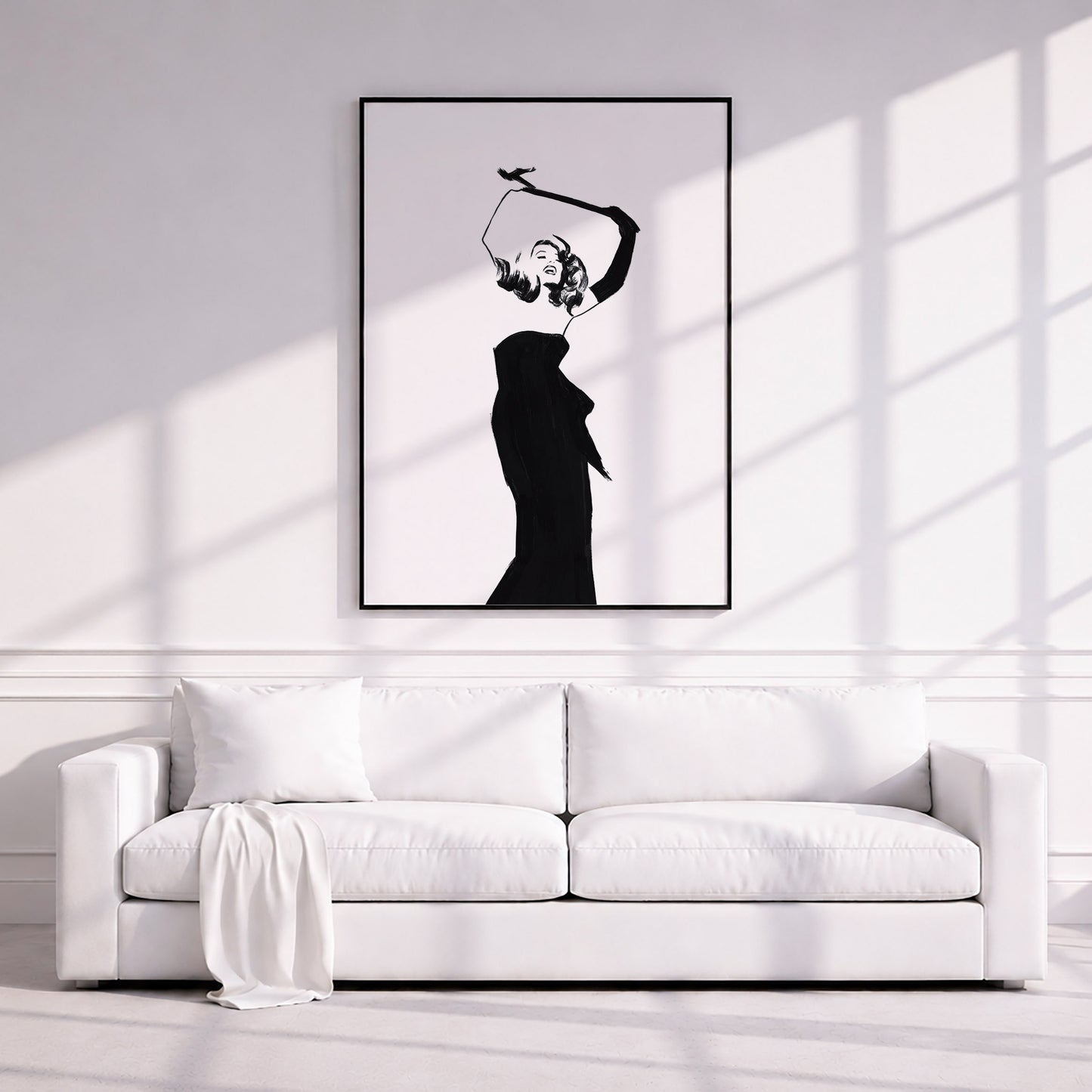 Rita Hayworth as Gilda | Framed Fine Art Print