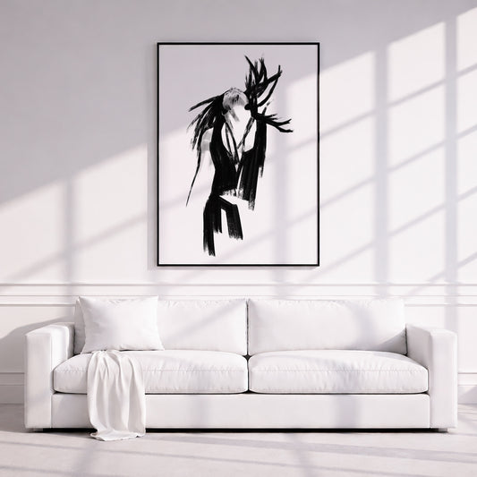 Lenny Kravitz. Museum Framed Print