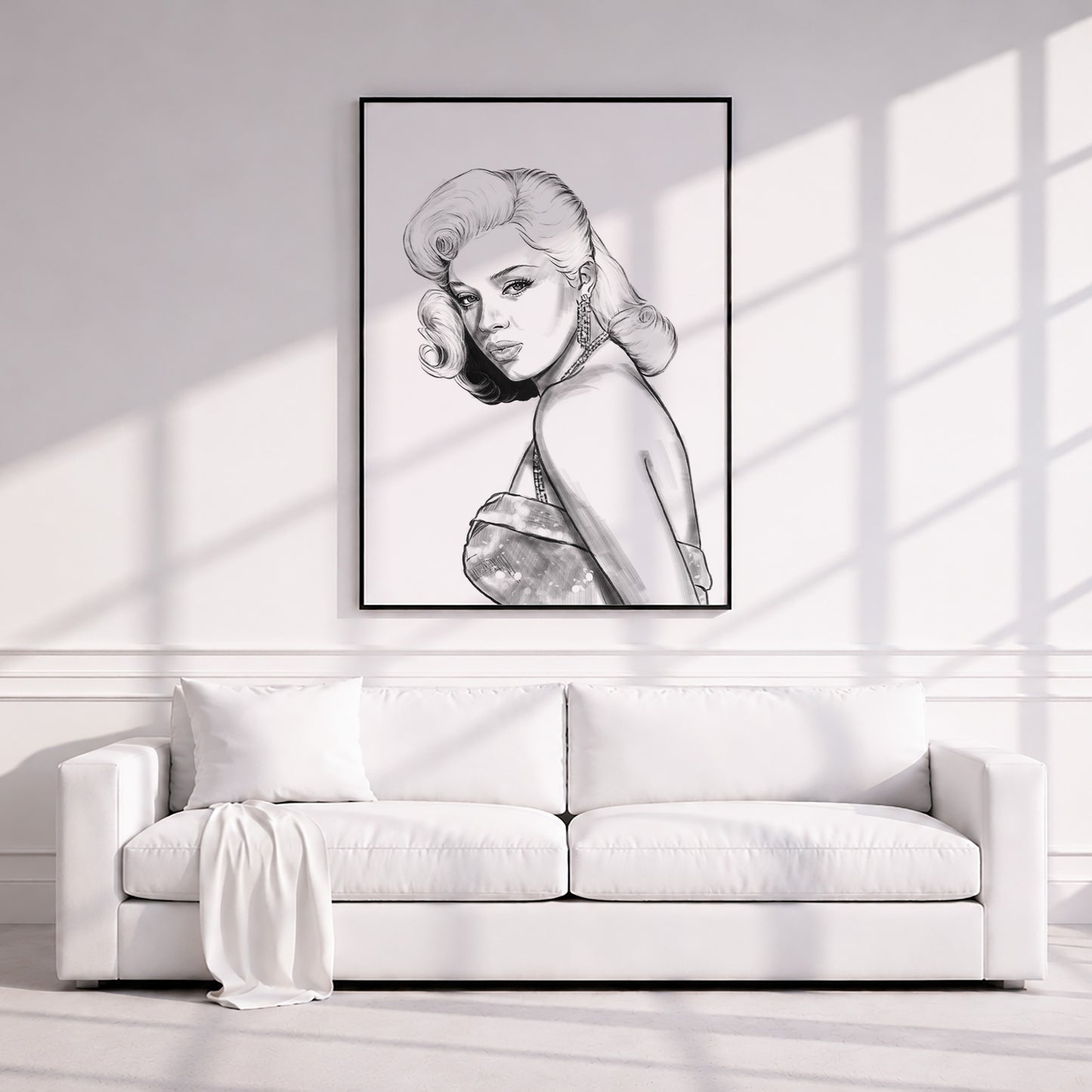 Diana Dors | Framed Fine Art Print