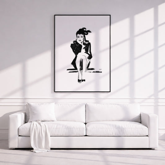 Ginger Rogers in Once Upon a Honeymoon. Museum Framed Print