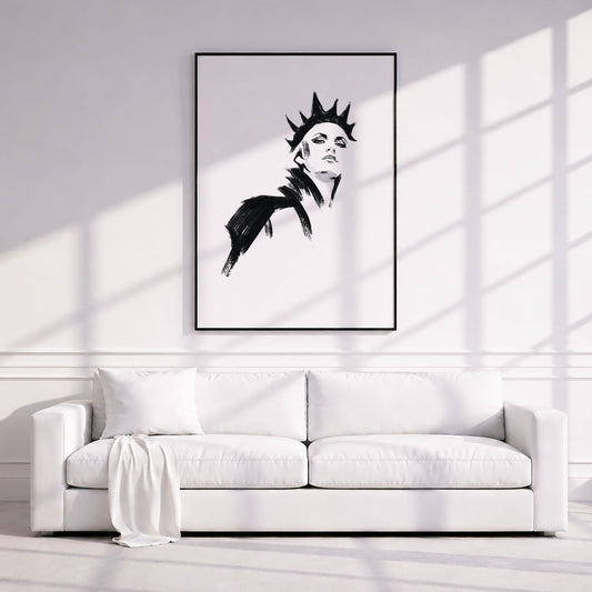 Charlize Theron as Queen Ravenna | Framed Fine Art Print