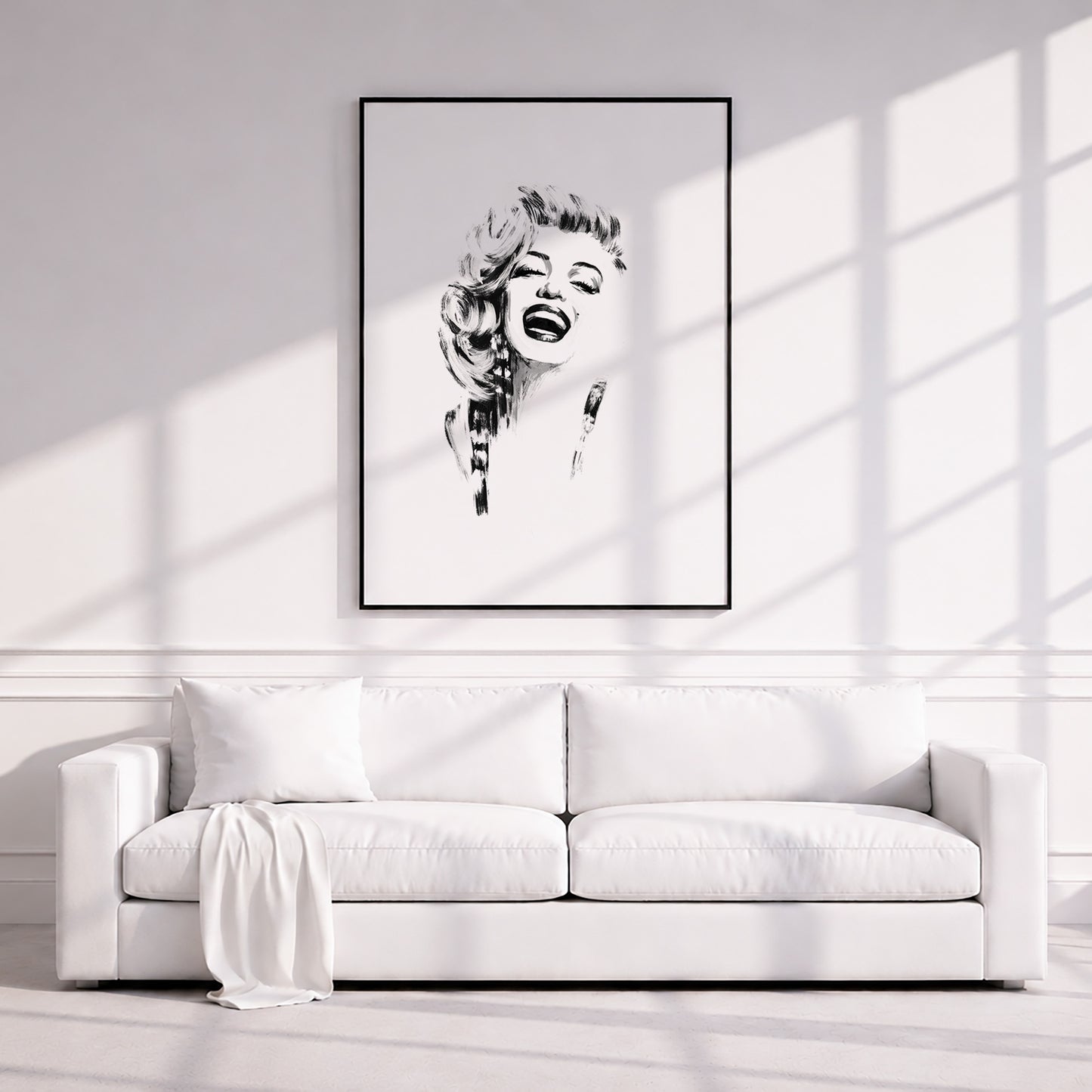 Marilyn Monroe. Museum Framed Print