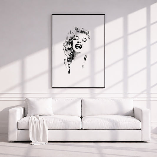 Marilyn Monroe. Museum Framed Print