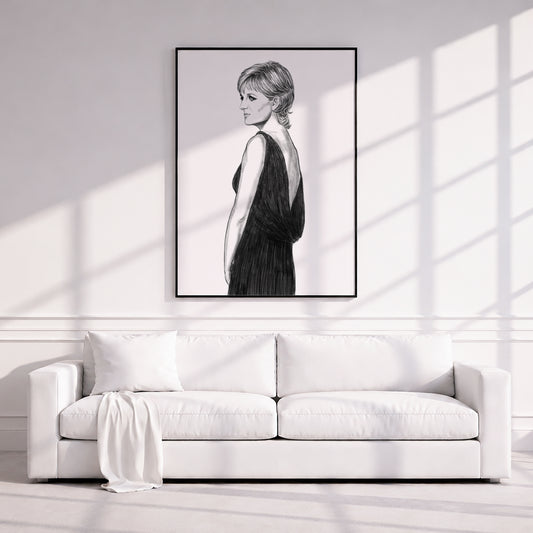 Diana Spencer | Framed Fine Art Print