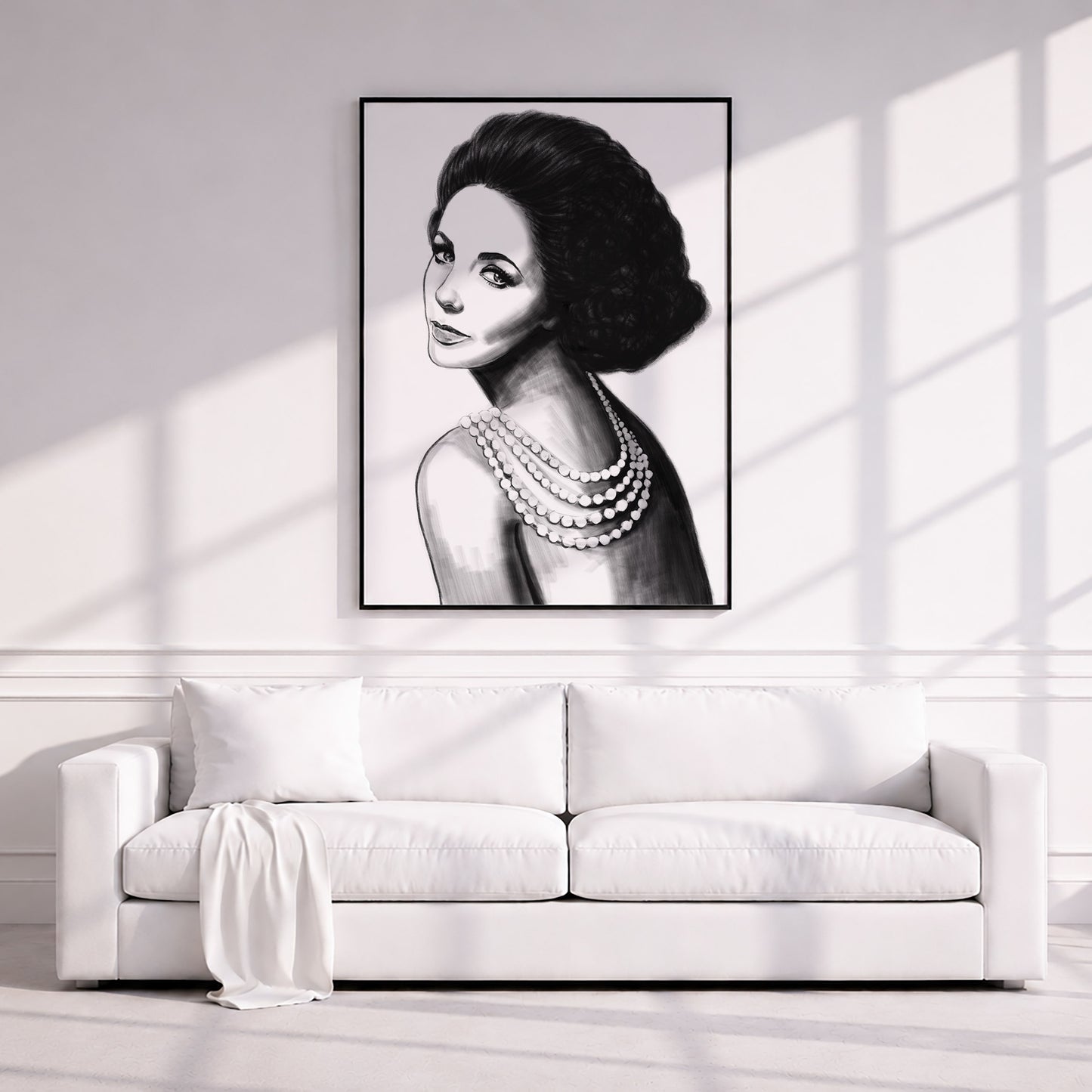 Elizabeth Taylor | Framed Fine Art Print