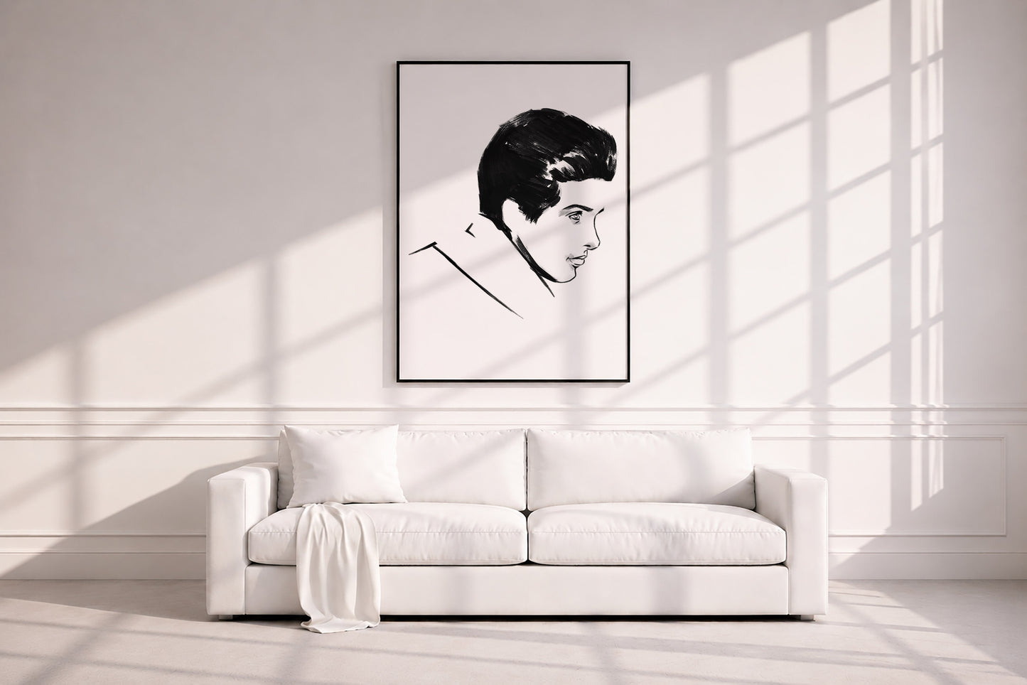 Warren Beatty in Splendor in the Grass. Museum Framed Print