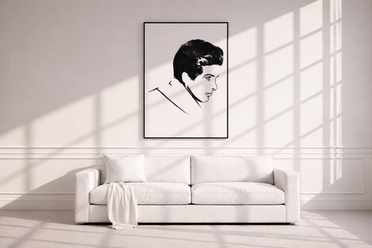 Warren Beatty in Splendor in the Grass. Museum Framed Print