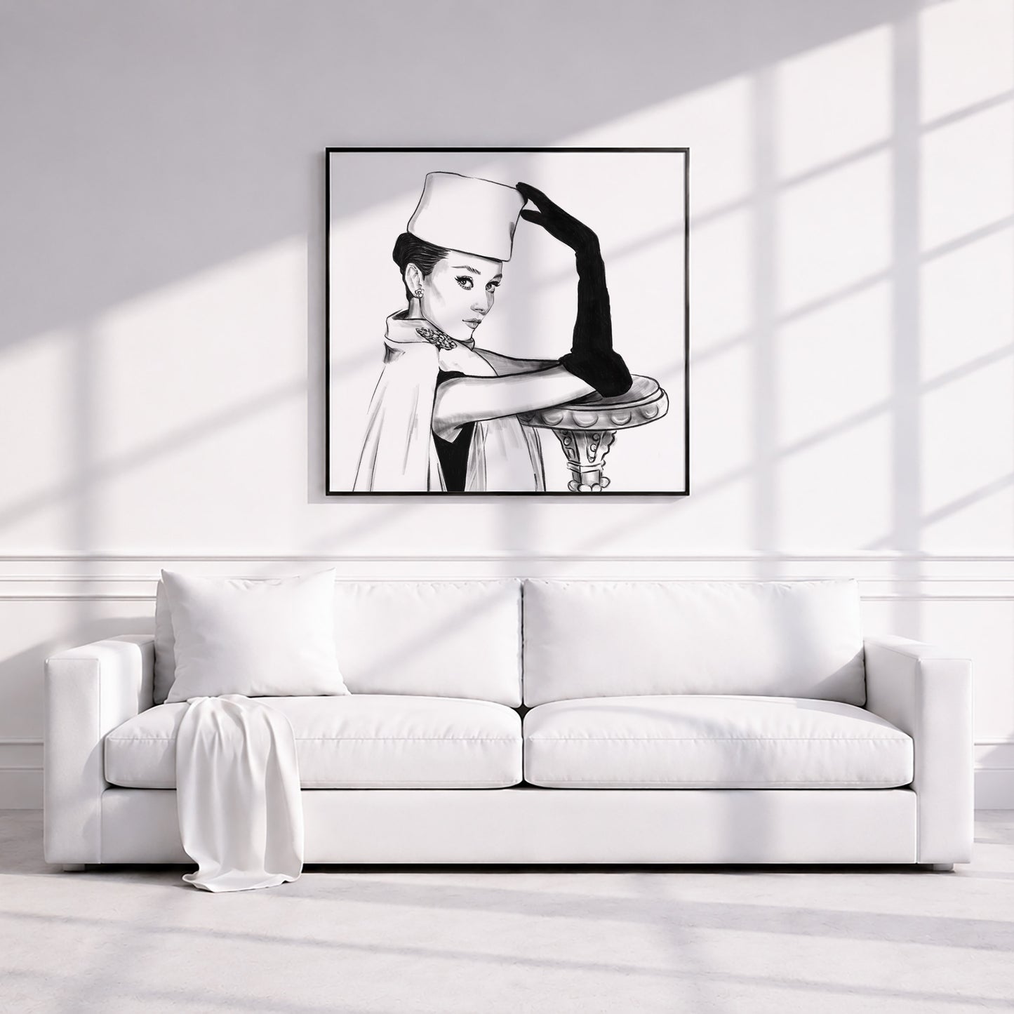Audrey Hepburn | Framed Fine Art Print