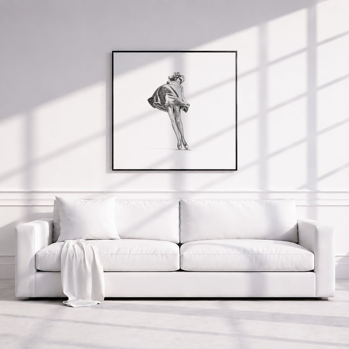 Veruschka von Lehndorff | Framed Fine Art Print