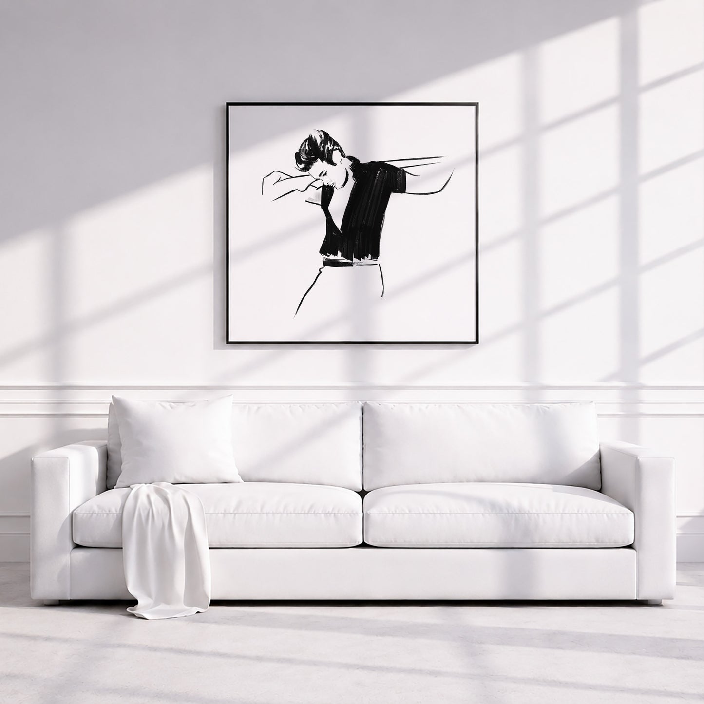 James Dean. Museum Framed Print