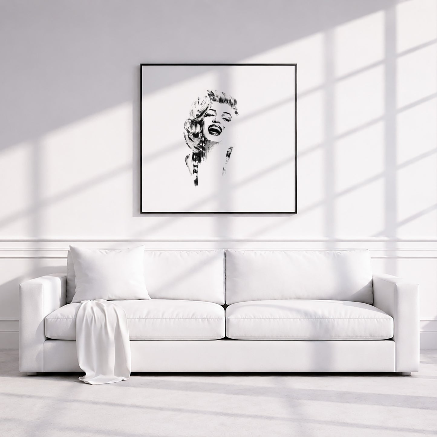 Marilyn Monroe. Museum Framed Print