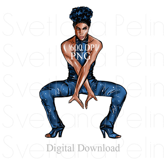 Prince, Digital Sticker, PNG, INSTANT Download