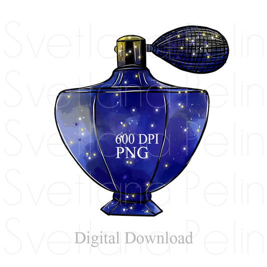 Perfume, Digital Sticker, PNG, INSTANT Download