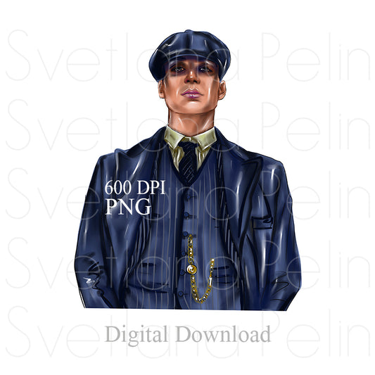 Cillian Murphy, Digital Sticker, PNG, INSTANT Download